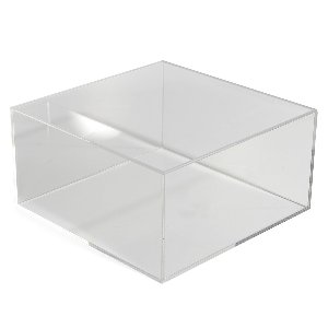 Opbergbox - opbergdoos - Vitrinekist display met deksel