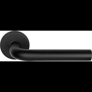 IVANA DEURKRUK GATDEEL MAT ZWART ROND ROZET 53X8MM