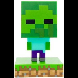 Minecraft - Zombie Nachtlamp - Icon Light - 3D Lamp