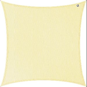 Kopu® Schaduwdoek 4x4m Vierkant Waterdicht 230 gram Zonnedoek - Creme