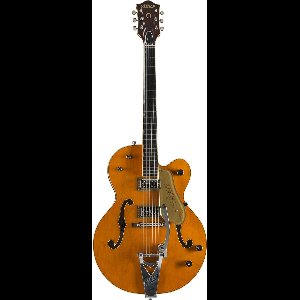 Gretsch G6120T-59 Vintage Select Chet Atkins Vintage Orange Stain Lacquer - Semi-akoestische Custom gitaar