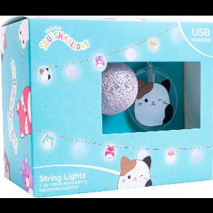 Squishmallows - lichtsnoer - met personages - 13 warmwitte leds - 3,3 meter - USB-C