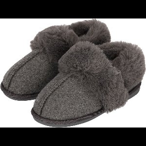 Morethansocks - Instap Sloffen Dames - Vilt - Maat 37 t/m 42 - Pantoffels dames - Pantoffels dames - Warme pantoffels