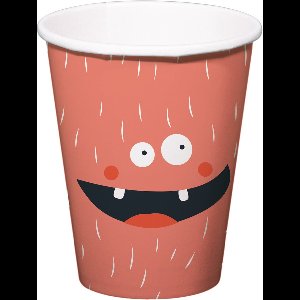 Folat BV Papieren Bekers Monster Bash 250ml, 6st.