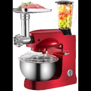 Bolture Foodprocessor - Multifunctionele Keukenmachine - 4-in-1 Krachtige Foodprocessor - Foodprocessor met Accessoires - 1000W