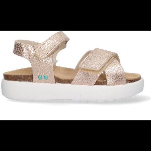 BunniesJR 225426-796 Meisjes Platte Sandalen - Roze - Imitatieleer - Klittenband