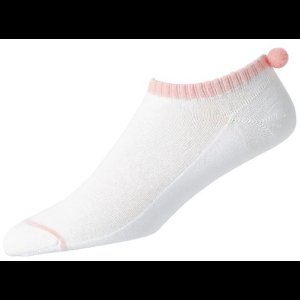 Footjoy Dames Golfsokken Pompom Roze 36.5-40.5