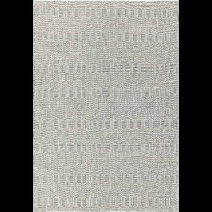 Easy Living - Sloan-Silver Vloerkleed - 160x230  - Rechthoek - Laagpolig Tapijt - Modern - Grijs, Wit