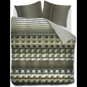 Kardol Charlottesville dekbedovertrek - Tweepersoons - 200 x 200/220 cm - Groen