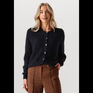 AAIKO Lorys Wp 389 Truien & vesten Dames - Sweater - Hoodie - Vest- Zwart - Maat M