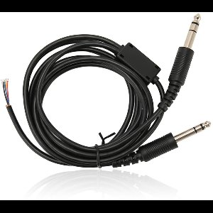 JHubers Goods - Hoofdtelefoonkabel vervangen voor Pilot Dual GA-stekker, DIY audiokabel, Microfoonstekker PJ-068, Luidsprekerstekker PJ-055