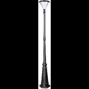 Iplux® - Paris - Hoge Solar Lantaarn 200cm - Warm wit - Lamp op zonne-energie