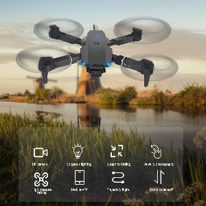 Drone met Camera HD 1080P – Opvouwbare RC Quadcopter met Lange Vliegtijd, 3D Flip, One Key Start/Landing, Headless Mode, Trajectvlucht – Mini Drone met Tas – Perfect Cadeau voor Beginners en Kinderen – Inclusief 2 Batterijen Indsutrialhome