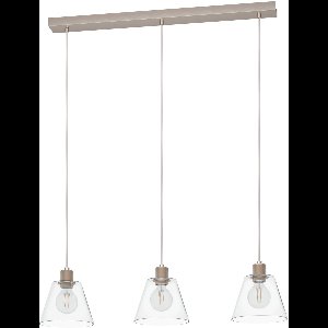 EGLO Copley Hanglamp - E27 - 90 cm - roségoud