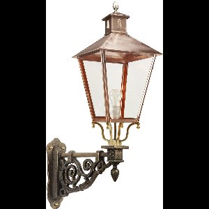 Buitenlamp Wolfsburg L brons