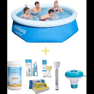 Zwembad - Fast Set - 244 x 66 cm - Inclusief WAYS Onderhoudspakket