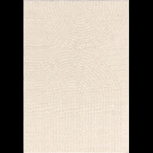 Easy Living - Easy Living Antibes White Deco Vloerkleed - 200x290  - Rechthoek - Buiten,Laagpolig,Structuur Tapijt - Modern - Beige