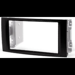2-DIN Paneel geschikt voor Volkswagen T5/ Multivan - Kleur: Zwart
