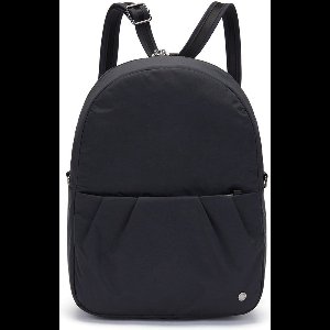 Pacsafe CX Backpack - Rugzak - 8,5L - RFID-blokkerend - Geschikt voor 13-inch laptop - Snijbestendige Rugtas - Verschillende Ophangpunten - Schoudertas Zwart
