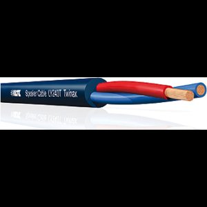 Klotz luidsprekerkabel 2x 4.0mm² twinax, zwart, 30m, Rol - Mono patch kabel