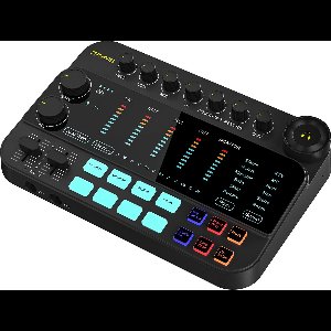 7RYMS 7CasterSE2 voor Streaming/Podcasting/Opnemen - Podcast/Streaming deck - Verstelbaar geluid - Afspeelbare geluiden - Zwart