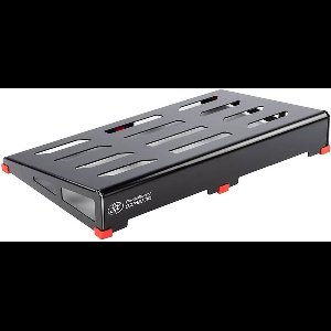 SX SZPB600 aluminum alloy pedal board, 60x37x9cm, with heavy duty bag