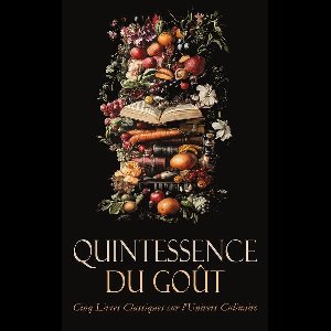 Quintessence du Goût : Cinq Livres Classiques sur l'Univers Culinaire