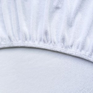 Kayori Neru Molton Hoeslaken Tencel - 180-200x200-220 cm - Matrasbeschermer - Verkoelend - Wit