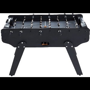 Vente-unique Tafelvoetbal LIONEL van mdf - L153 x B77,6 x H96 cm - Zwart L 153 cm x H 96 cm x D 77.6 cm