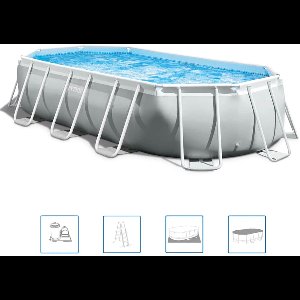INTEX - Prism - Frame - Zwembadset - ovaal - 503x274x122 - cm - 26796GN