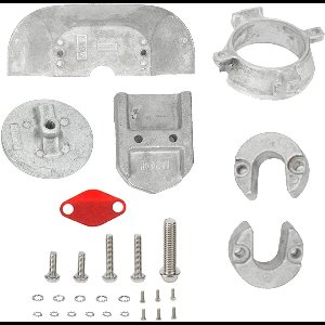 Aluminium anodeset voor Hoge Sterkte Hekaandrijvingen - Roestvrij - Mercruiser - Vervanging OE 888756Q01