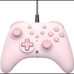 HORI - HORIPAD Turbo Wired Controller voor Nintendo Switch 2 - Roze - Officieel gelicentieerd door Nintendo