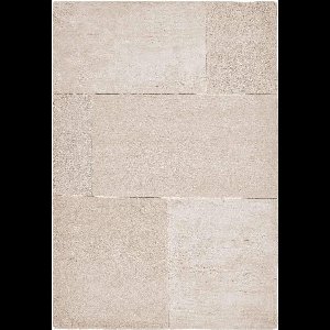 Easy Living - tate-tonal-textures-Rug-Ivory Vloerkleed - 200x290  - Rechthoek - Laagpolig Tapijt - Modern - Beige, Wit