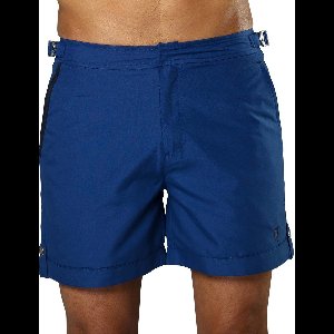 Korte Broek en Zwembroek Heren Sanwin - Blauw Tampa Effen - Maat 30 - XS