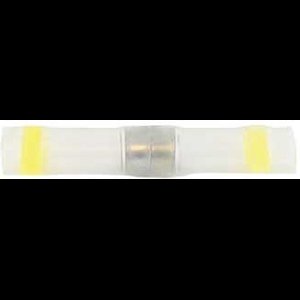 Kabeldoorverbinder geel 25 stuks box