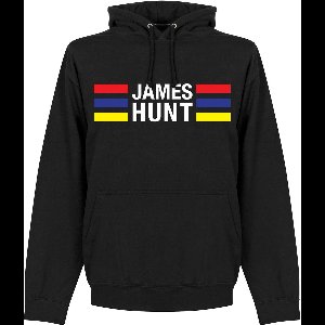 James Hunt Stripes Hoodie - Zwart  - XXL