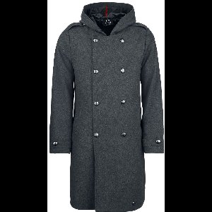 Assassin's Creed Assassin’s Creed X Musterbrand - Logo Heren Lange jassen - grijs - L