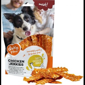 Duvo+ hondensnack Meat! kip jerkies 100g