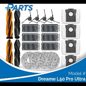 Dreame L50 Pro Ultra Onderhoudsset (Plus.Parts® alternatief voor RAK59)