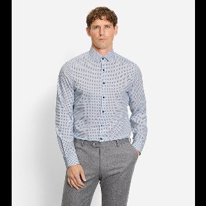 Olymp Dress LM Blauw dessin 2170