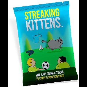 Exploding Kittens Streaking Kittens Uitbreiding - Engelstalig Kaartspel
