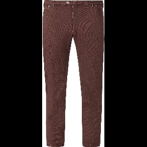 Charles Colby herren Broek Met Lage Taille - 58 - donkerrood