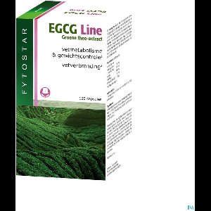 Fytostar EGCG Line - Afslanksupplement - Vetverbranding - Voedingssupplement – 120 capsules