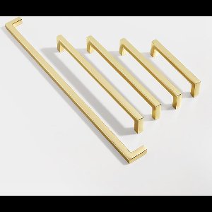 Goodivery ® Stijlvolle Aluminium Handgrepen voor Kastdeuren en Laden in Goud en Zilver - Set van 10 Stuks