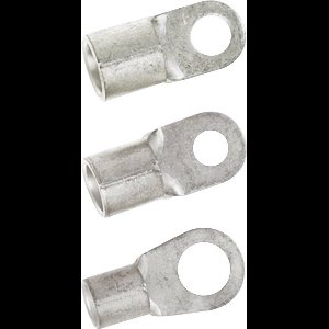 LAPP 63204245 Ringkabelschoen Dwarsdoorsnede (max.): 10 mm² Schachtdiameter: 6.5 mm Ongeïsoleerd Metaal 100 stuk(s)