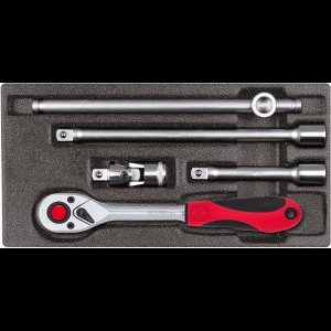 Gedore RED R22150008 5-delige Ratelset - 1/2"