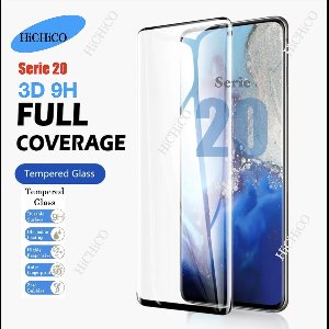 Samsung Galaxy S20 Plus Screenprotector - Full Cover 3D Edge Tempered Glass Screen Protector Glas Geschikt voor Galaxy S20 Plus Beschermglas - Galaxy S20 Plus Glazen bescherming ....... HiCHiCO