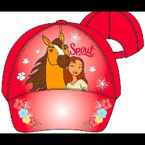 Spirit Riding Free cap - pet - rood - Maat 52 cm