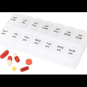 Pillendoosje I Pillendoos I Medicijn Doosje I Pil Box I Zondag t/m Zaterdag I 2 Weken I 14 dagen I Transparant