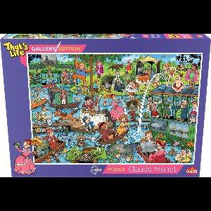 Goliath That's Life Gallery Edition - Claude Monet - 1000 Puzzelstukjes - Legpuzzel (68x48cm)